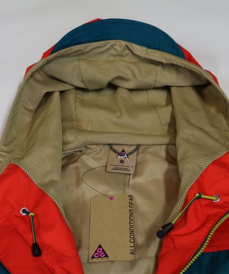 NIKE ACG Nylon Anorak Jacket Red M