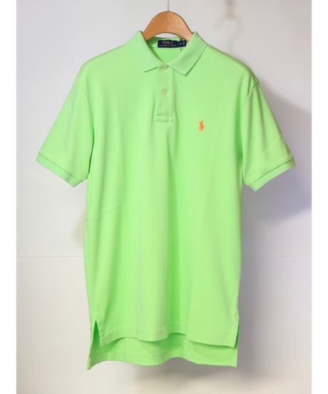 【古着】POLO RALPH LAUREN S/S POLO SHIRT Green Size M