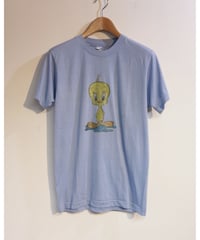 【古着】TWEETY LAME T Sax Blue