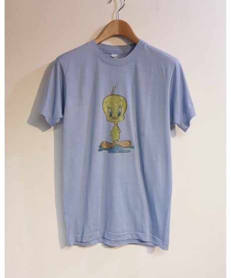 【古着】TWEETY LAME T Sax Blue