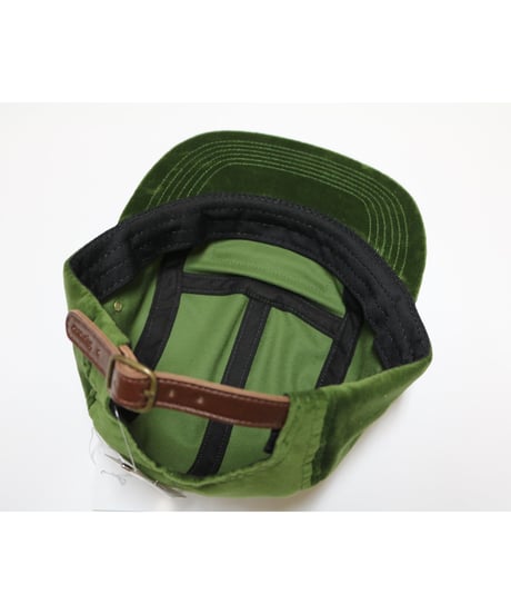 Supreme Velvet Camp Cap FW18 Olive オリーブ