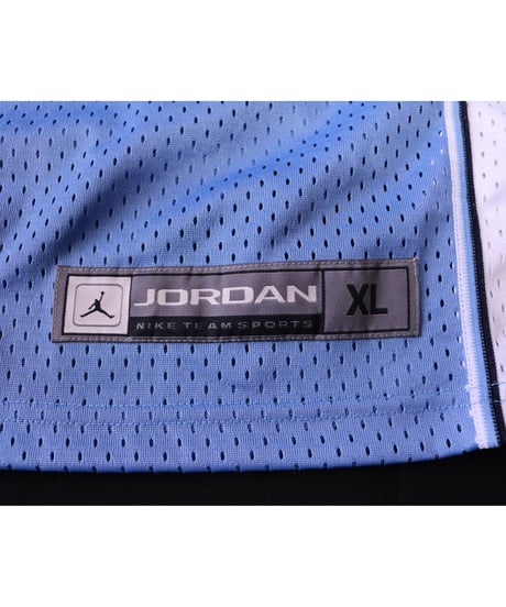 【古着】JORDAN NORTH CAROLINA Tah Heels 23 Throwback Jersey Top Blue/White Size XL