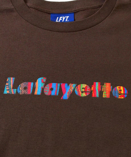 LAFAYETTE HYPNOTISE LOGO Tee BROWN