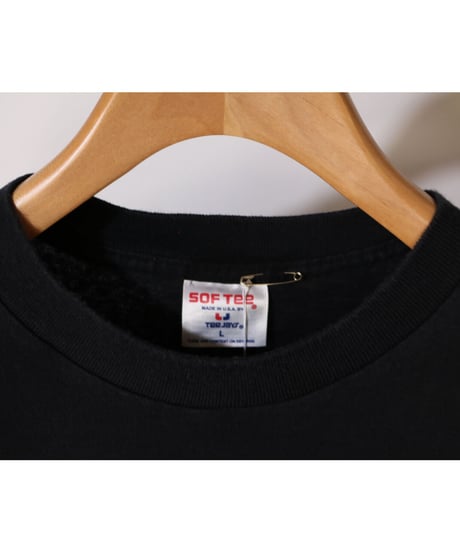 【古着】STUNTMANIA GRAPHIC S/S Tee Black Size L