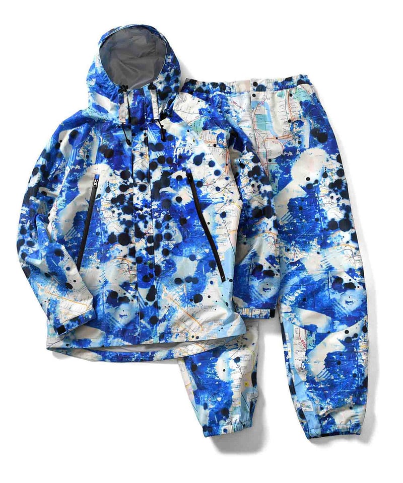 LFYT × STASH (スタッシュ) SUBWAY MAP 3LAYER NYLON PA