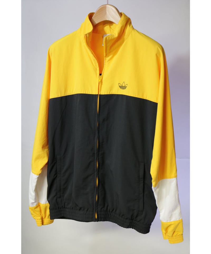 古着】ADIDAS NYLON JACKET Yellow / Black Size M | 古着】ADIDAS NYLON JACKET Yellow / Black Size M |