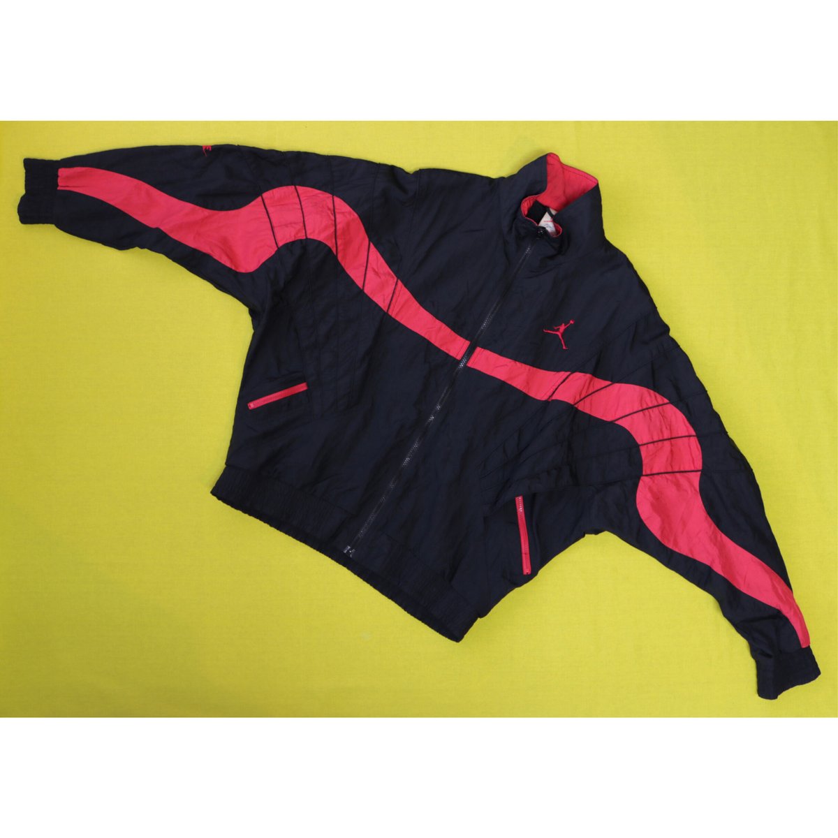 Nike Air Jordan 1 ナイロンジャケット ヴィンテージ L サイズ NIKE(ナイキ) 80's AIR JORDAN nylon jumpsuit ジョーダン