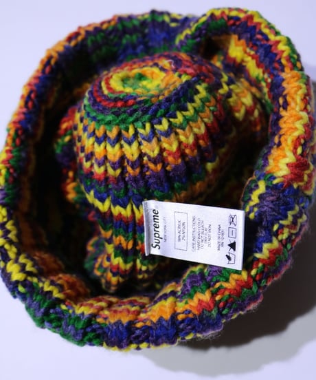 SUPREME STATIC KNIT CAP MULTI