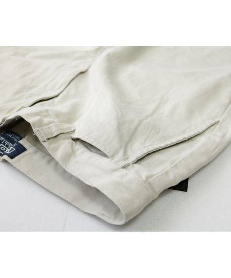 【古着】POLO RALPH LAUREN チノ ハーフパンツ Kinari Size 33 inch