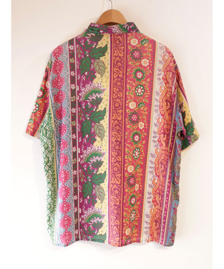 【古着】POLO JEANS RALPH LAUREN BOTANICAL BD SHIRT Multi Size M