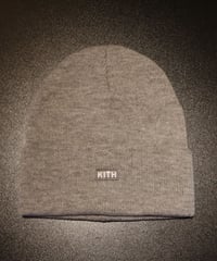 KITH CLASSIC DOCK BEANIE Light Heather Grey