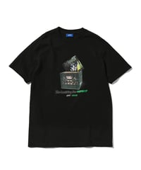 LFYT × fatbeats MILK CRATE S/S TEE Black