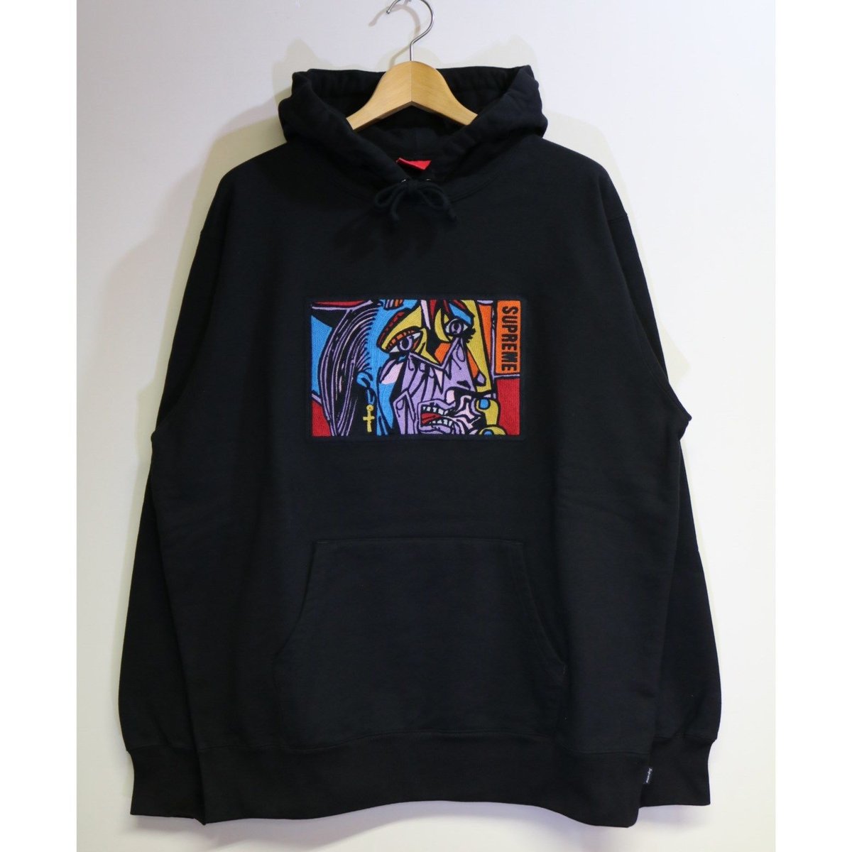 Supreme 18FW Chainstitch Hooded Sweatshirt Blac...