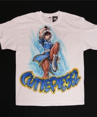FRUIT OF THE LOOM CUTIEPIE 562 CHUN-LI T White Size XL