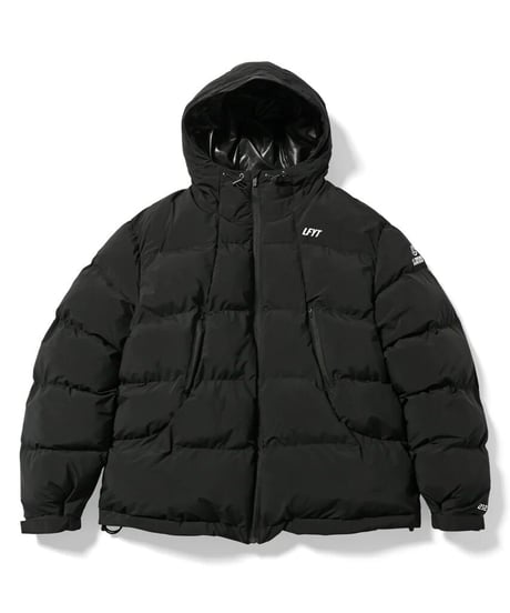 LFYT X-TREAM LOGO PUFFER JACKET BLACK