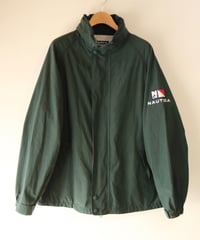 【古着】NAUTICA NYLON JACKET Green/Navy Size L