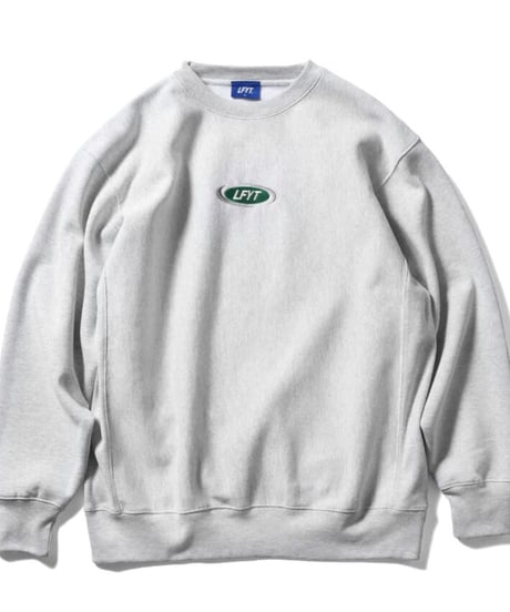 LFYT OVAL LOGO CREWNECK LA220702 HEATHER GRAY Size L