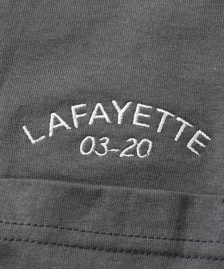 LAFAYETTE NY SOUVENIR POCKET TEE Charcoal Gray Size XL