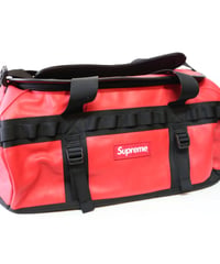 SUPREME x THE NORTH FACE LEATHER BOSTON BAG RED