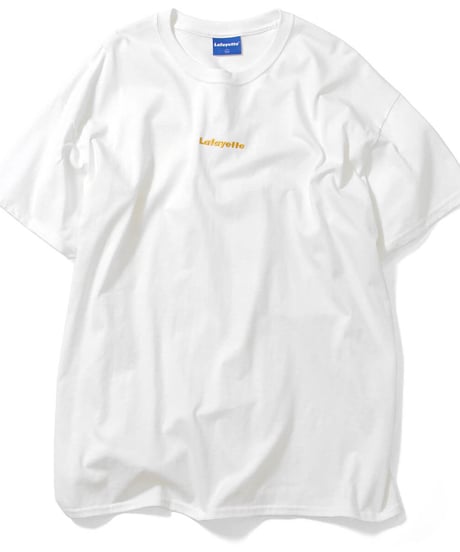 Lafayette ラファイエット SMALL LOGO TEE 半袖 Tシャツ WHITE ホワイト