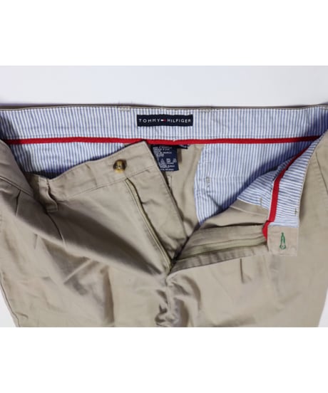 【古着】TOMMY HILFIGER CHINO PANTS  Beige Size W36/L34