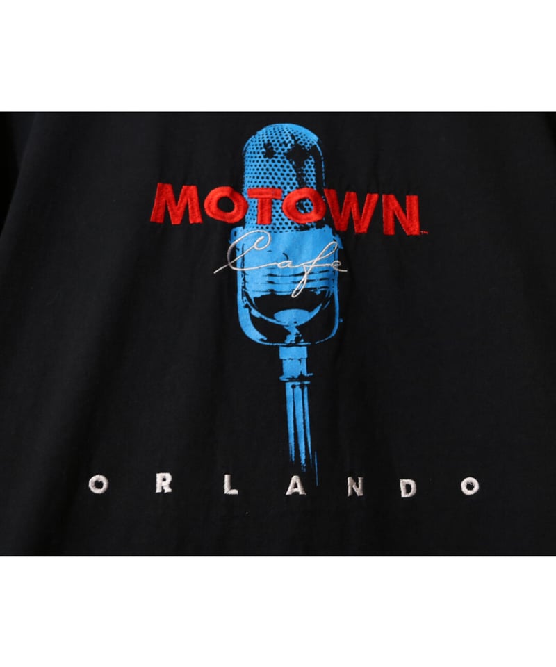 古着】MOTOWN CAFE ORLANDO S/S Tee Black Size M | 古着】MOTOWN CAFE ORLANDO S/S Tee Black Size M |