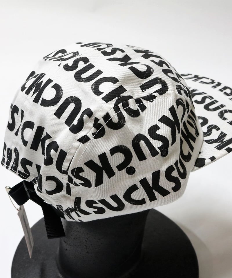 supreme 2017SS SUCK CAMP CAP WHITE | NEO TRIBE