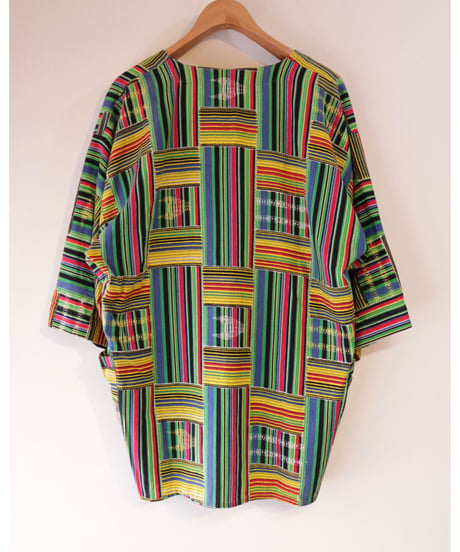 【古着】AFRICAN SHIRT Multi Color