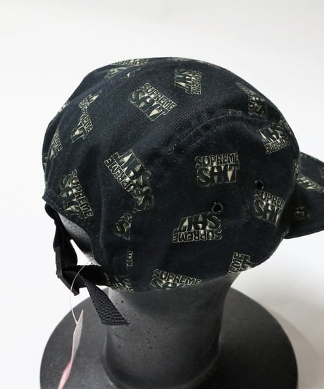 supreme 2017SS SHIT CAMP CAP BLACK