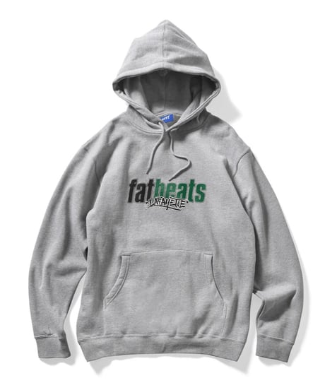 LFYT × fatbeats HOODIE Heather Gray Size L