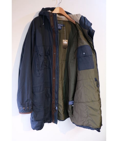 【古着】NAUTICA COAT JACKET Navy Size L