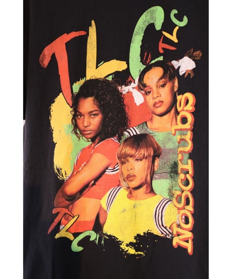 【古着】TLC Tee Black Size L