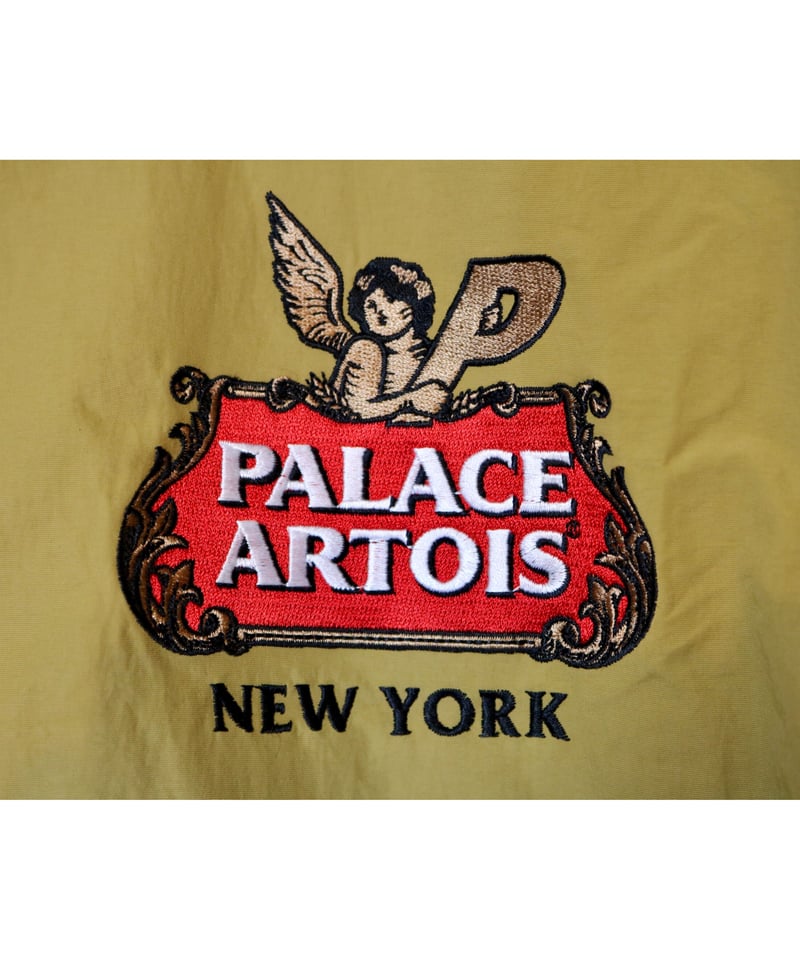 PALACE x STELLA ARTOIS COACH JACKET Yellow Siz