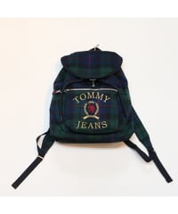 TOMMY JEANS Crest Capsule Plaid Backpack トミージーンズ リュック バックパック