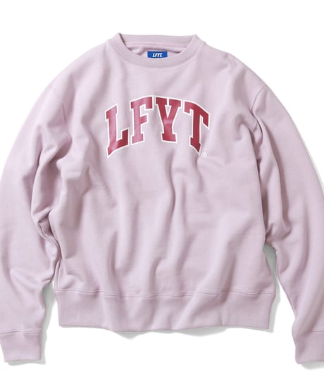 LFYT ARCH LOGO CREWNECK SWEATSHIRT PURPLE パープル Size: M