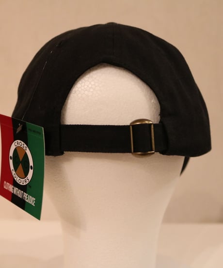 CROSS COLOURS CLASSIC EMBROIDERED DAD HAT BLACK