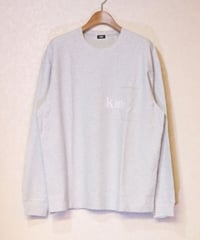 KITH L/S QUINN Light Heather Grey Size L