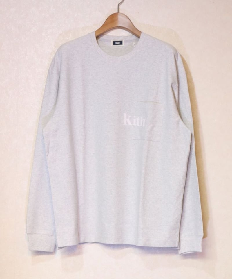 KITH L/S QUINN Light Heather Grey Size L | NEO ...