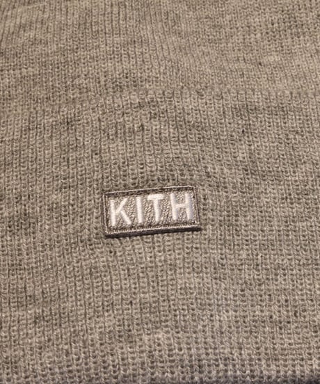 KITH CLASSIC DOCK BEANIE Light Heather Grey