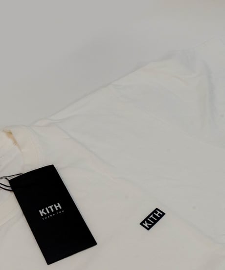 KITH MINI CHEST BOX LOGO TEE WHITE <L>