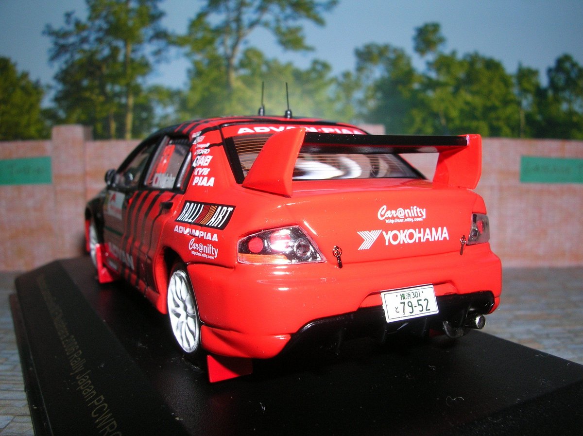 イクソ モデル 三菱 ランサーEVO Ⅸ （＃33）ラリー ジャパン PCWRC