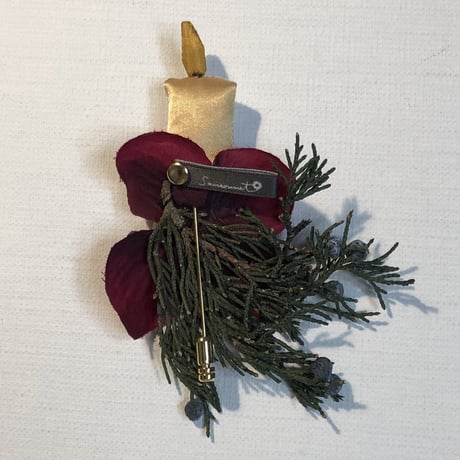 クリスマス限定ブローチ　キャンドルの妖精