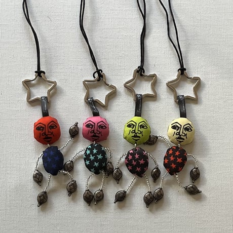 アンドロイド　ペンダント　キーホルダー   グリーン