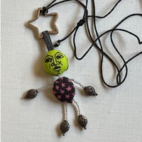 アンドロイド　ペンダント　キーホルダー   グリーン