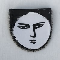 ポケット型ブローチ 男
