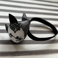ヘアゴムネコ　ブラック