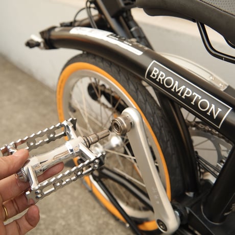 BROMPTON用 MKS SYLVAN TOURING NEXT One Side Ezy Superior [Silver]