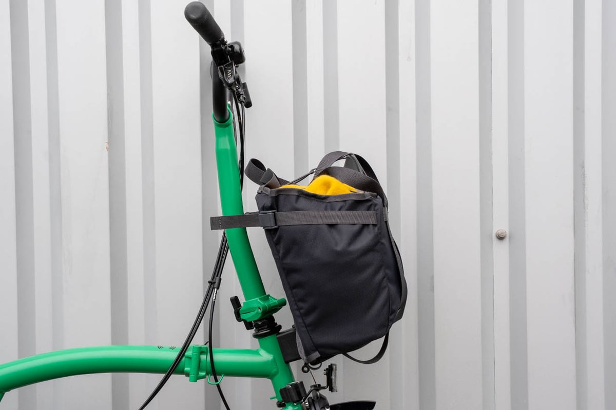 BROMPTON Basket Bag S [Black] | WADACYCLE onli