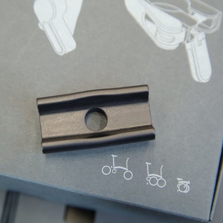 Alumnium Hinge Clamp And Rear Frame Clip set for BROMPTON