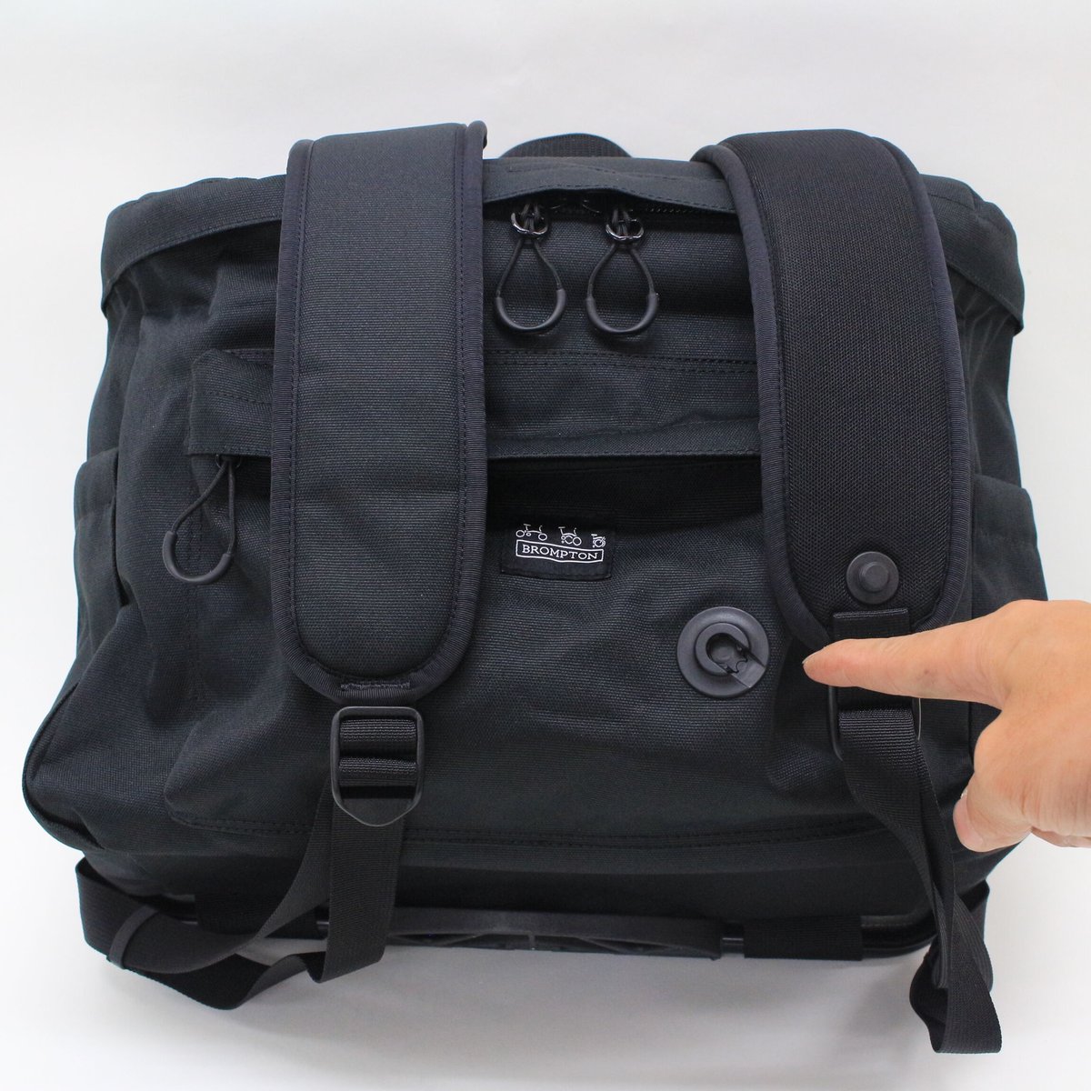 BROMPTON Backpack 14L [Black] | WADACYCLE onlin